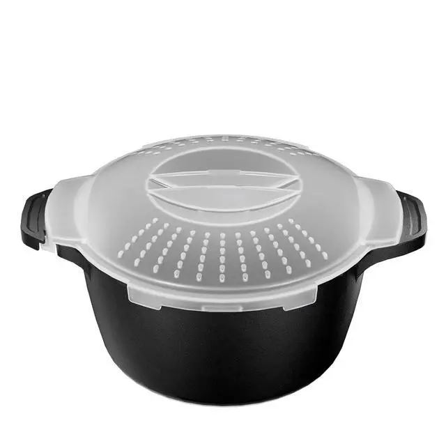 Alt view image 2 of 7 - Small Microwave Cookware Steamer 1 Quart+AJXX Filter Shower Head