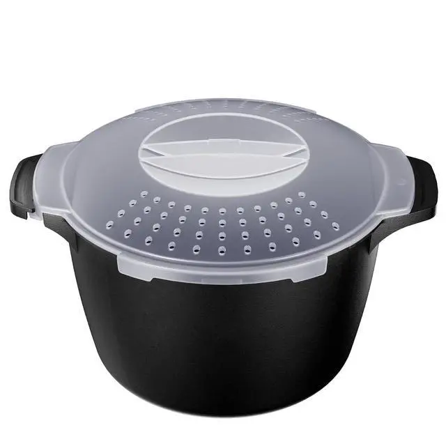 Alt view image 2 of 7 - Large Microwave Cookware Steamer 2 Quart+AJXX Filter Shower Head