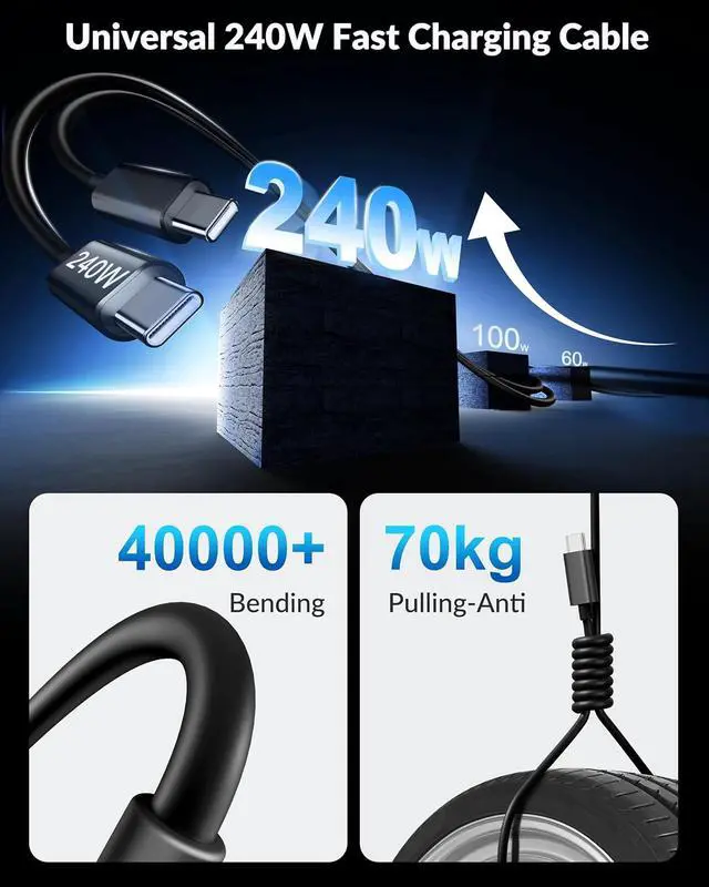 Alt view image 6 of 7 - iPhone 17 16 15 Car Charger Fast Charging, 90W 4Port USB C Fast Car Charger