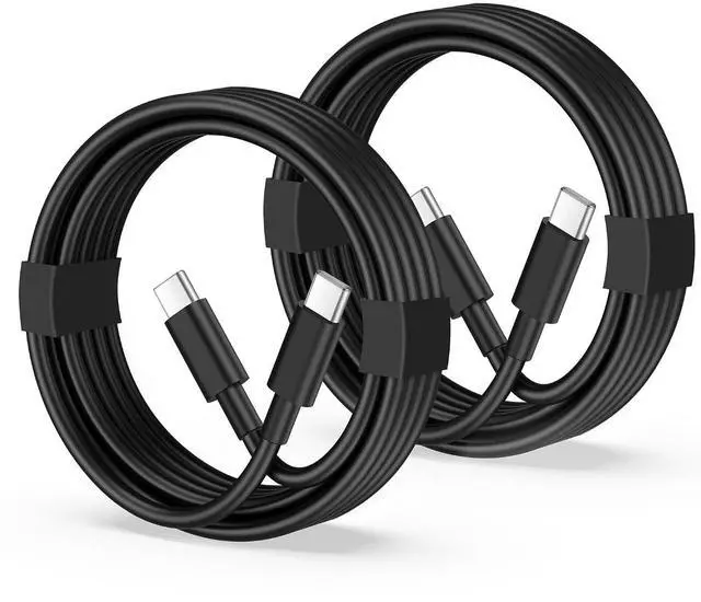 Main image of USB C to USB C Cable, 2Pack 60W Fast Charging for iPhone 17 16 Charger Cord