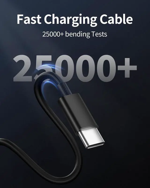 Alt view image 2 of 4 - USB C to USB C Charging Cable for Phone 16 Charger Fast 6ft Long Power Cord