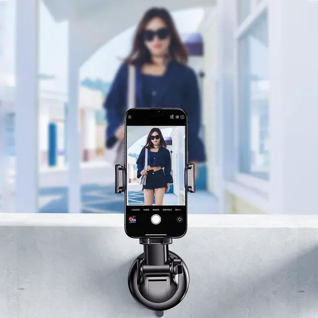 Alt view image 7 of 7 - Phone Holders for Your Car Cell Phone Mount for Car Mount Windshield Dashboard Air Vent Universal Hands Free Automobile Cell Phone Holder Fit for iPhone Smartphone Camera Mounts