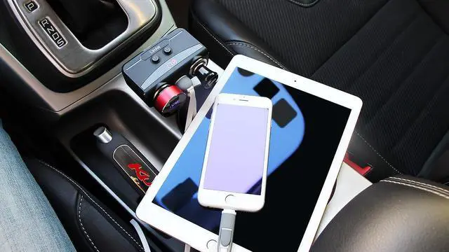 Alt view image 4 of 7 - 2 Socket Cigarette Lighter Adapter,fit Cigarette Butt,2 USB
