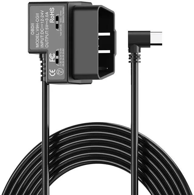 Main image of Radar OBD Hardwire Kit for Dash Cam, Millimeter-Wave Motion Detection, Plug & Play OBD Power Cable with Parking Mode, Low Voltage Protection