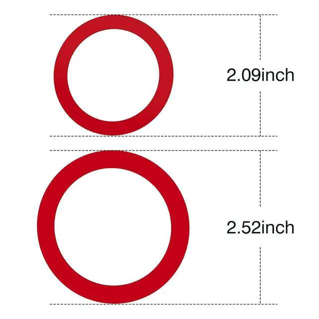 Alt view image 2 of 2 - Adhesive Pads for Dash Cam Suction Cup Mount, Resistant Sticky Tape for Windshield, Includes 4pcs