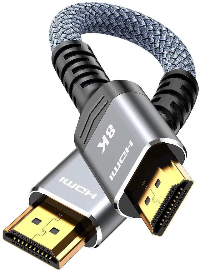 Main image of HDMI Cable 0.5 ft, 4K Ultra High Speed HDMI to HDMI Cord
