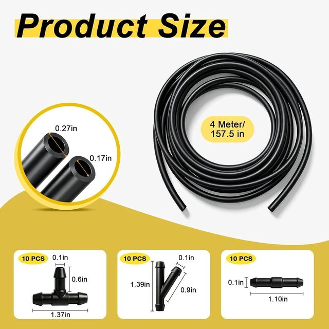 Alt view image 2 of 7 - 30 PCS Tire Plugs Heavy Duty, 4" x 0.24" Tire Repair Plugs (Black)