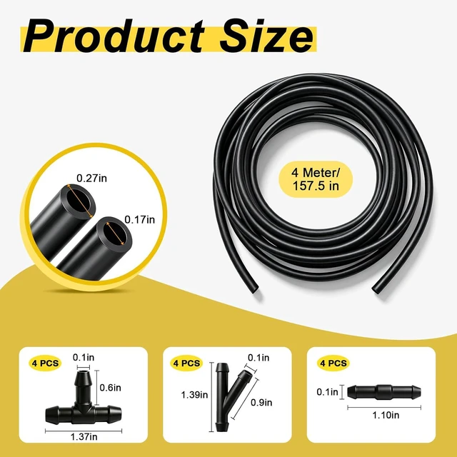Alt view image 2 of 7 - 30 PCS Tire Plugs Heavy Duty, 8" x 0.24" Tire Repair Plugs (Black)