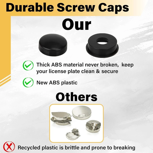 Alt view image 4 of 7 - 200 PCS Car Plastic Trim Rivets Push Clip Fastener, 8mm Fender Clips