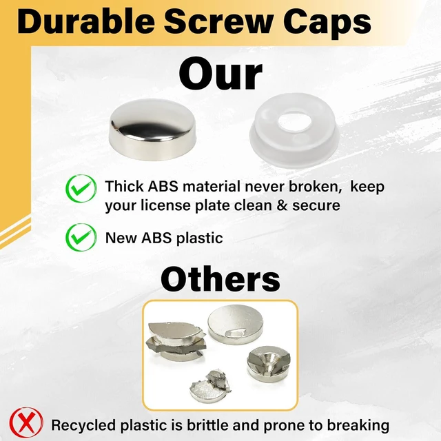 Alt view image 4 of 7 - 300 PCS Car Plastic Trim Rivets Push Clip Fastener, 8mm Fender Clips