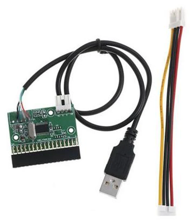 Main image of 1pc 3.5" Floppy Drive Connector 34 PIN 34P To USB Cable Adapter PCB Board