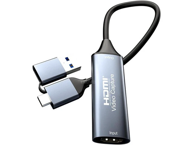 Alt view image 4 of 5 - HDMI Video Capture Card, iXever USB2.0 HDMI to USB C Audio Video Capture Card 4K 1080P for Gaming Live Streaming, Video Recorder, Support Windows Mac OS System, OBS Zoom, Quest 3 VR Switch PS4/5