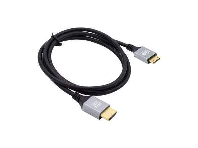 Alt view image 7 of 7 - HDMI 2.1 Cable,HDMI Male to Mini HDMI Male 8K@60Hz 4K@120Hz 48Gbps Ultra High-Speed Gold-Plated Cable 2.0M for TV, Monitor, Computer