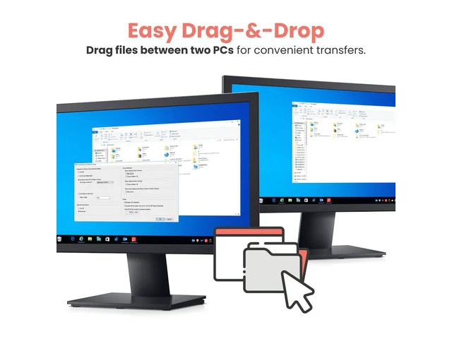 Alt view image 4 of 7 - Windows 7 Driverless USB 2.0 Data Transfer Cable - Easy File Transfer with Drag and Drop