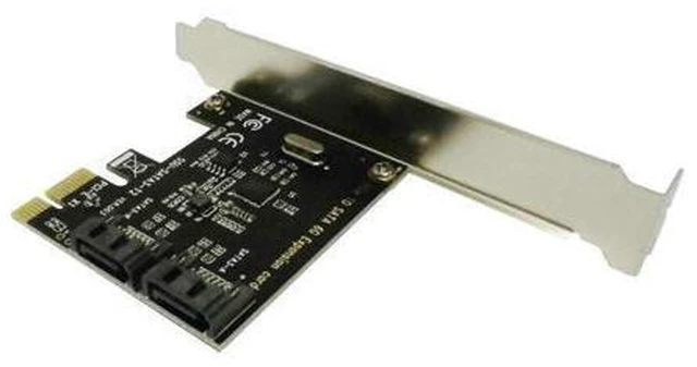 Alt view image 7 of 7 - PCIe to 2-Port SATA 3.0 Expansion Card, PCIe to SATA SSD Adapter Card, Hot Selling for Cross-Border