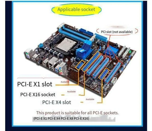 Alt view image 5 of 7 - PCIe to 2-Port SATA 3.0 Expansion Card, PCIe to SATA SSD Adapter Card, Hot Selling for Cross-Border