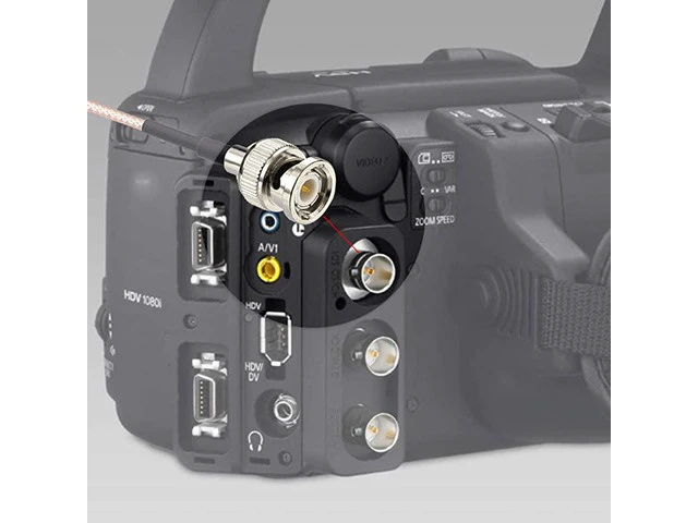 Alt view image 4 of 4 - SDI Cable 3G HD SDI Vedio BNC to BNC Cable RG179 75 Ohm Coaxial SDI Cable 1m 3 feet for 4K 1080P 3G HD SDI Camera Monitor Vedio Recorder SDI to HDMI Converter Splitter Hub Security Camera