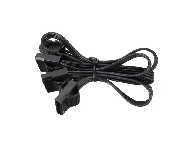 Alt view image 3 of 6 - 6Pin Male 1 to 3 IDE Female Power Supply Splitter Extension Cable for Molex 4Pin Port Multiplier