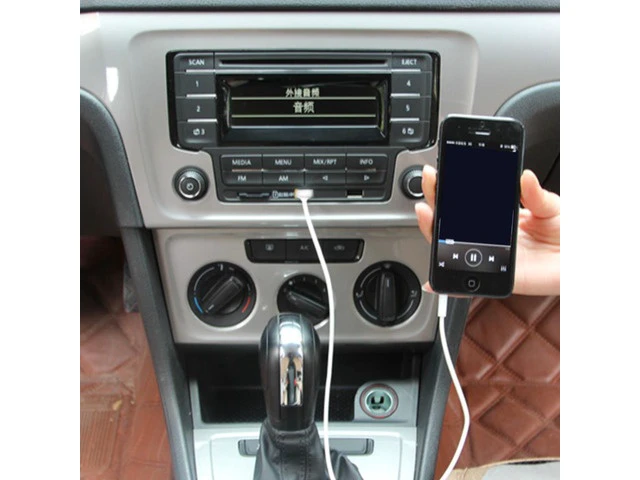 Alt view image 2 of 5 - Aux 3.5mm To USB Male Universal Audio Charging 100cm Metal 2 In 1 Portable Home Adapter Cable