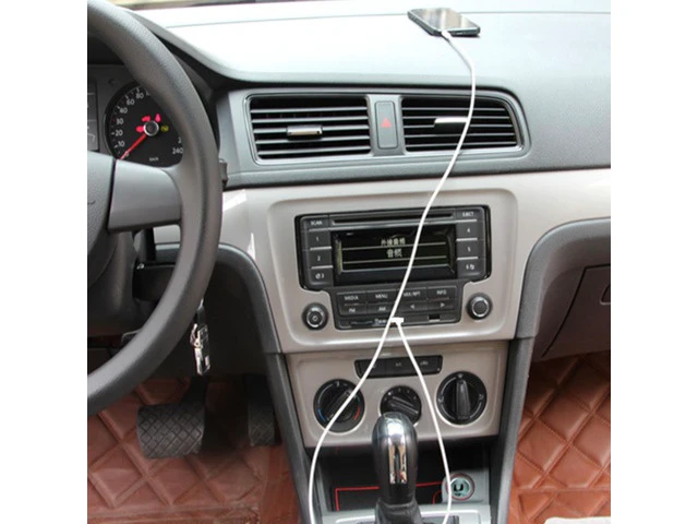 Alt view image 4 of 5 - Aux 3.5mm To USB Male Universal Audio Charging 100cm Metal 2 In 1 Portable Home Adapter Cable