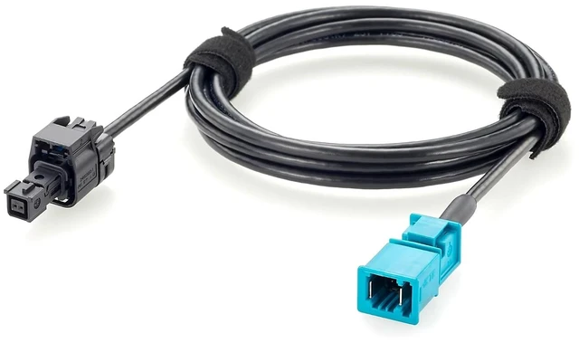 Main image of IP67 TE MATEnet Z Code Male to A Code Female Automotive Ethernet Cable (2M)