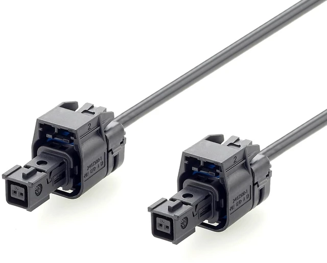 Main image of IP67 TE MATEnet A-Code Female to Female Automotive Ethernet Cable (2m)