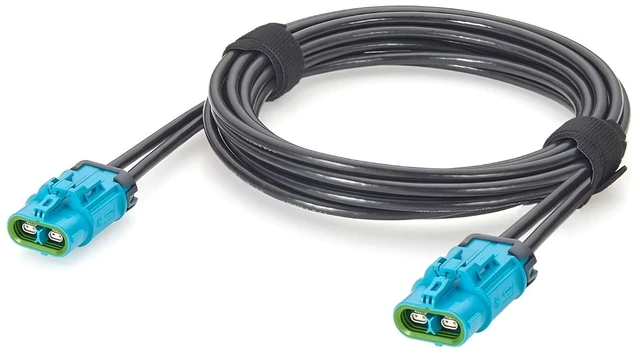 Main image of IP67 2-in-1 H-MTD Z Code Female to Female Automotive Ethernet Cable (2M)