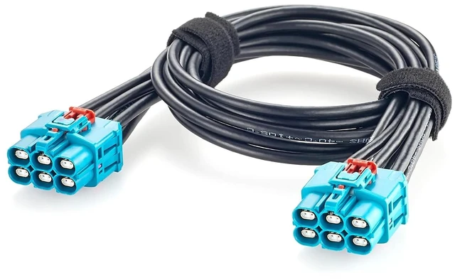 Main image of 6-in-1 GEMnet Z Code Female to Female Automotive Ethernet Cable (1.64FT)