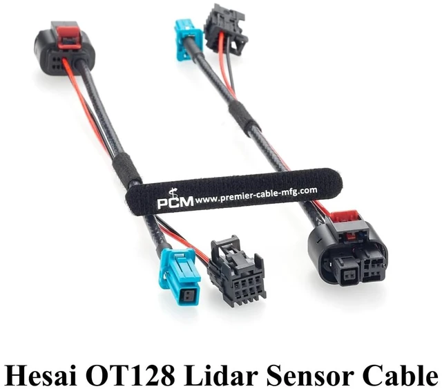 Alt view image 7 of 7 - Hesai OT128 LiDAR Sensor Cable, MATEnet Automotive Ethernet Cable (0.66FT)