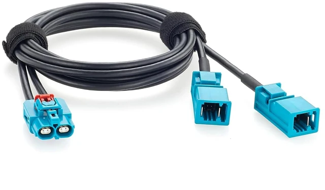 Main image of 2-in-1 GEMnet Female to MATEnet Male Automotive Ethernet Cable (1M/3.28FT)