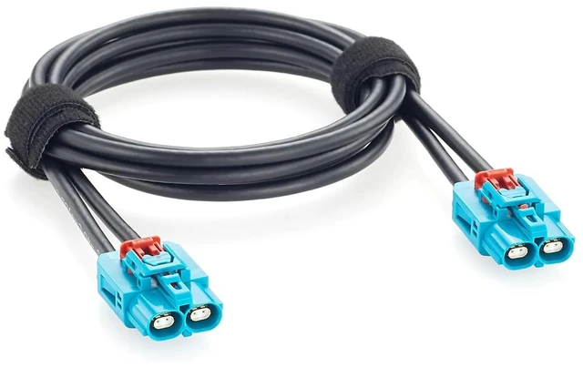Main image of 2-in-1 GEMnet Z Code Female to Female Automotive Ethernet Cable 1-2386612-4 (1M/3.28FT)