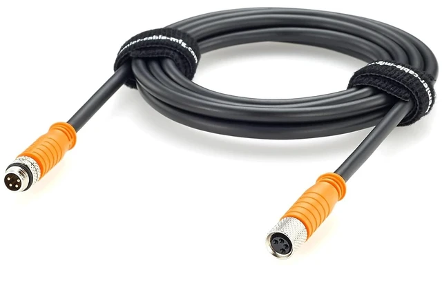 Main image of M8 A-Code 4 Pin Motor Extension Cable for Senergy MDR (0.5M/1.64FT)