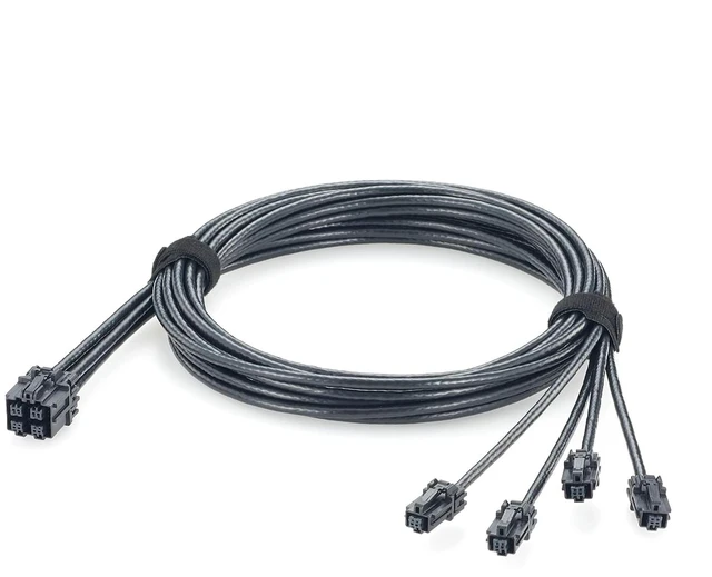 Main image of Aptiv Quad AMEC A Code Female to Female Automotive Ethernet Cable (2M)