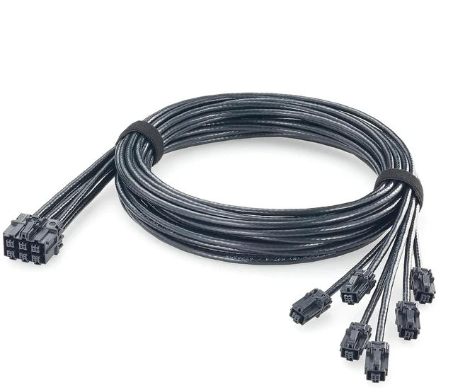 Main image of Aptiv 6-in-1 AMEC A Code Female to Female Automotive Ethernet Cable (2M)