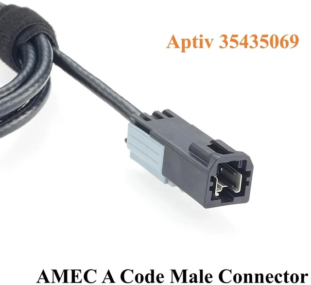 Alt view image 4 of 7 - Aptiv AMEC Male to Female Automotive Ethernet Cable, 35435069 to 35191760 (3M)