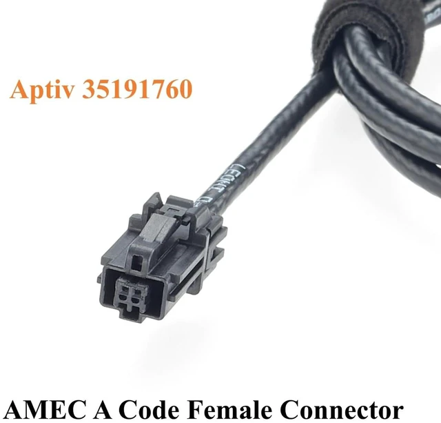 Alt view image 3 of 7 - Aptiv AMEC Male to Female Automotive Ethernet Cable, 35435069 to 35191760 (3M)