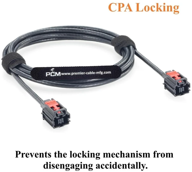 Alt view image 5 of 7 - Aptiv AMEC Female to Female Automotive Ethernet Cable with CPA, 35122188,2M