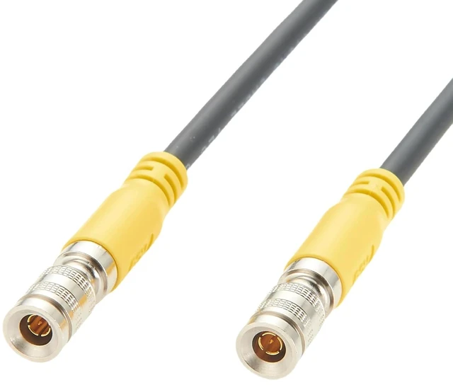 Alt view image 5 of 6 - 75 Ohm 12G SDI Din 1.0/2.3 Male to Din 1.0/2.3 Male HD-SDI Cable 4855R Coaxial Cable High Flex Drag Chain CoaXPress CXP-6 CXP-12 Cable for Machine Vision Industrial Camera HD Video (3M/10FT)