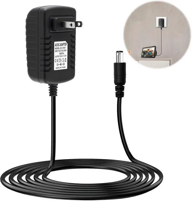 Alt view image 7 of 7 - 30W Power Cord Adapter Replacement for Alexa Echo Show 8 Show 10 | for Show 8(1st 2nd 3rd Gen), Echo Show 10(3rd Gen), Echo Show 15, Echo(3rd 4th Gen), Echo Show(2nd Gen), Echo Plus(2nd Gen)