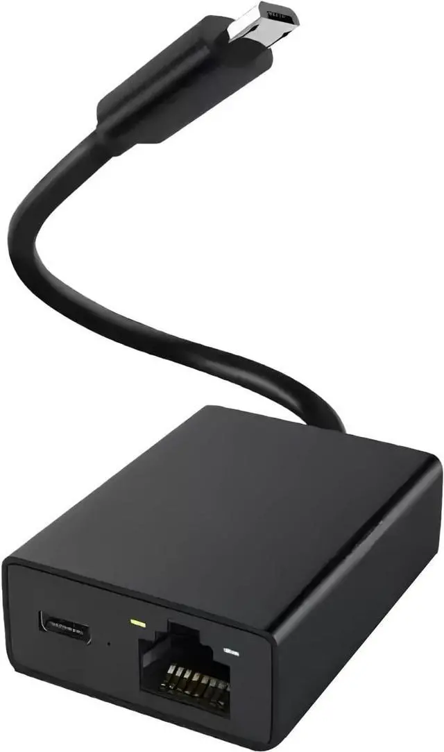 Main image of Ethernet Adapter for Fire TV Stick, Firestick Micro USB to RJ45 Ethernet | Network Adapter Compatible with Chromecast Google Home Mini, 4K Fire TV and More Streaming Sticks