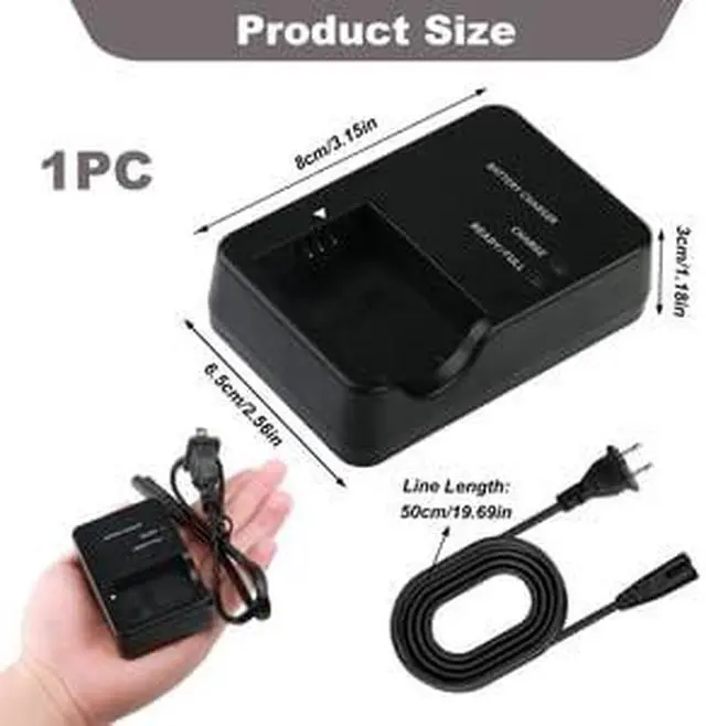 Alt view image 5 of 6 - CB-2LH CB-2LHT NB-13L Battery Charger for Canon Powershot G7X SX740 | for SX620 HS G7 X Mark III G5X G5X Mark II Mark II SX730 SX720, Digital Camera Charger for G1X G1X Mark II III G9X G9X