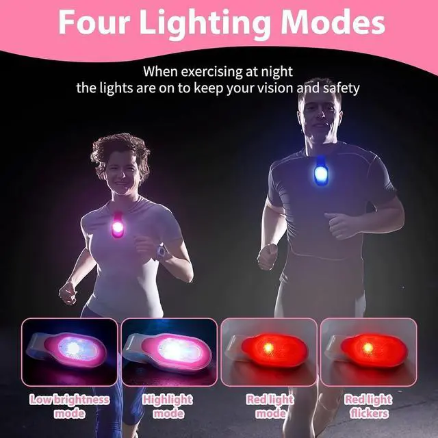 Alt view image 4 of 7 - Nurse Night Light Rechargeable LED Clip on Flashlight for Night Shift | Rechargeable Hands Free Lights for Walking Safety with Strong Magnetic to Grip Clothing, Suitable for Running Emergency,2Pcs