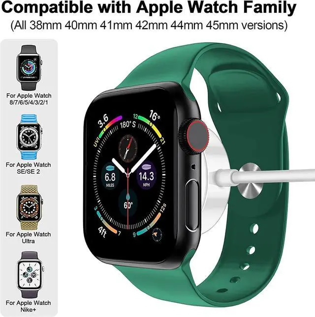 Alt view image 2 of 6 - 2026 Upgraded for Apple Watch Charger Magnetic USB C Fast Charging Cable | Wireless iWatch Chager Cable Dual-Chip Compatible with Apple Watch Series Ultra/SE/11/10/9/8/7/6/5/4/3/2-3.3FT,White