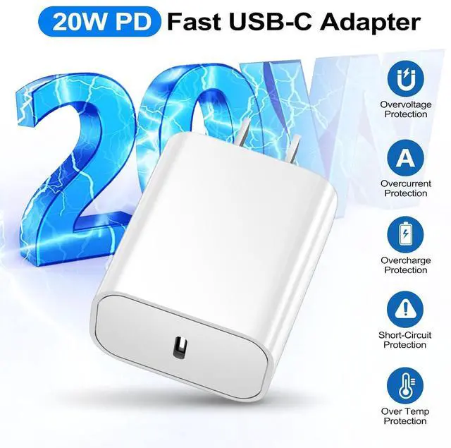 Alt view image 3 of 7 - Fast Charging Cable for Apple Watch Charger & 20W Plug Adapter for iPhone,Portable USB C Wireless iWatch/iPhone Charger Cord Compatible with Apple Watch Ultra 2/Ultra/SE/11/10/9/8/7/6/5/4/3/2/1-White