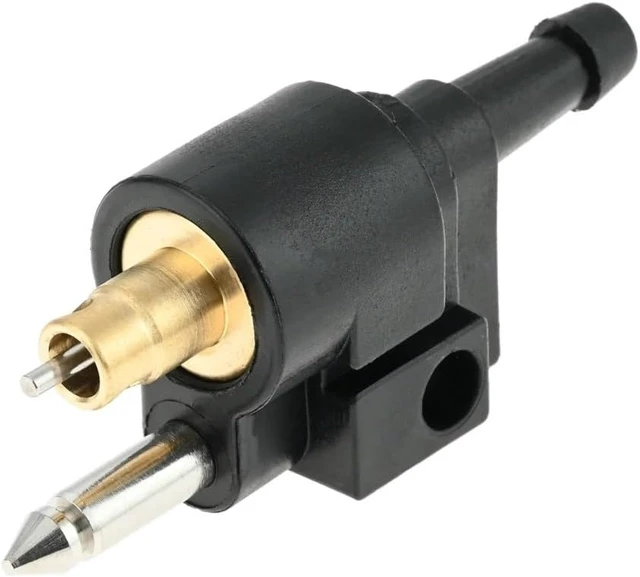Alt view image 3 of 4 - Boat Engine Oil line Line Ta Connector 2 Prongs 5/16 Inch 8mm Male Pipe Tube Adapter Fitting Fit for Outboard Motor Accessories
