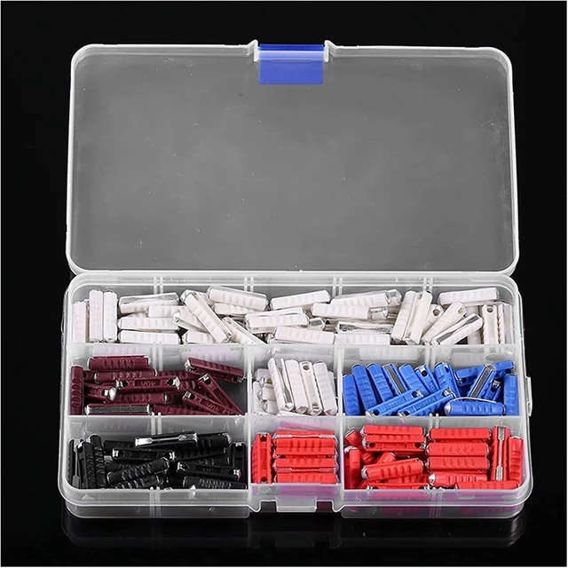 Alt view image 3 of 7 - Fuse 200pcs Ceramic Continental Fuses European Automotive Torpedo Bullet 5/8/10/16/25/40amp Auto Kit