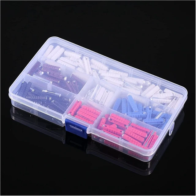 Alt view image 7 of 7 - Fuse 200pcs Ceramic Continental Fuses European Automotive Torpedo Bullet 5/8/10/16/25/40amp Auto Kit