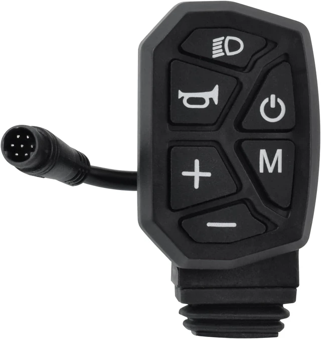 Main image of For KUGOO M4 Pro MAX Scooter 7-pin Multifunctional Waterproof Horn Headlight Integrated Control Button