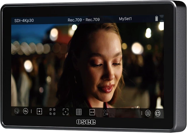 Main image of G7 Pro 7-Inch 3000-Nit Touchscreen Camera Monitor with Camera Control
Touch Focus & Focus Tracking; 4K30 HDMI & 3G-SDI In/Out; WB, ISO, Aperture, Shutter & Record Control for Compatible Cameras