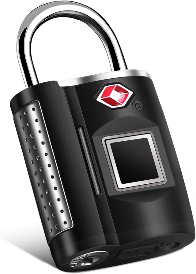 Main image of Fingerprint Lock, TSA Approved Smart Digital Locker Lock for Gym, Luggage, Travel, House Door, Suitcase, Backpack, School, Bike,Office, Keyless